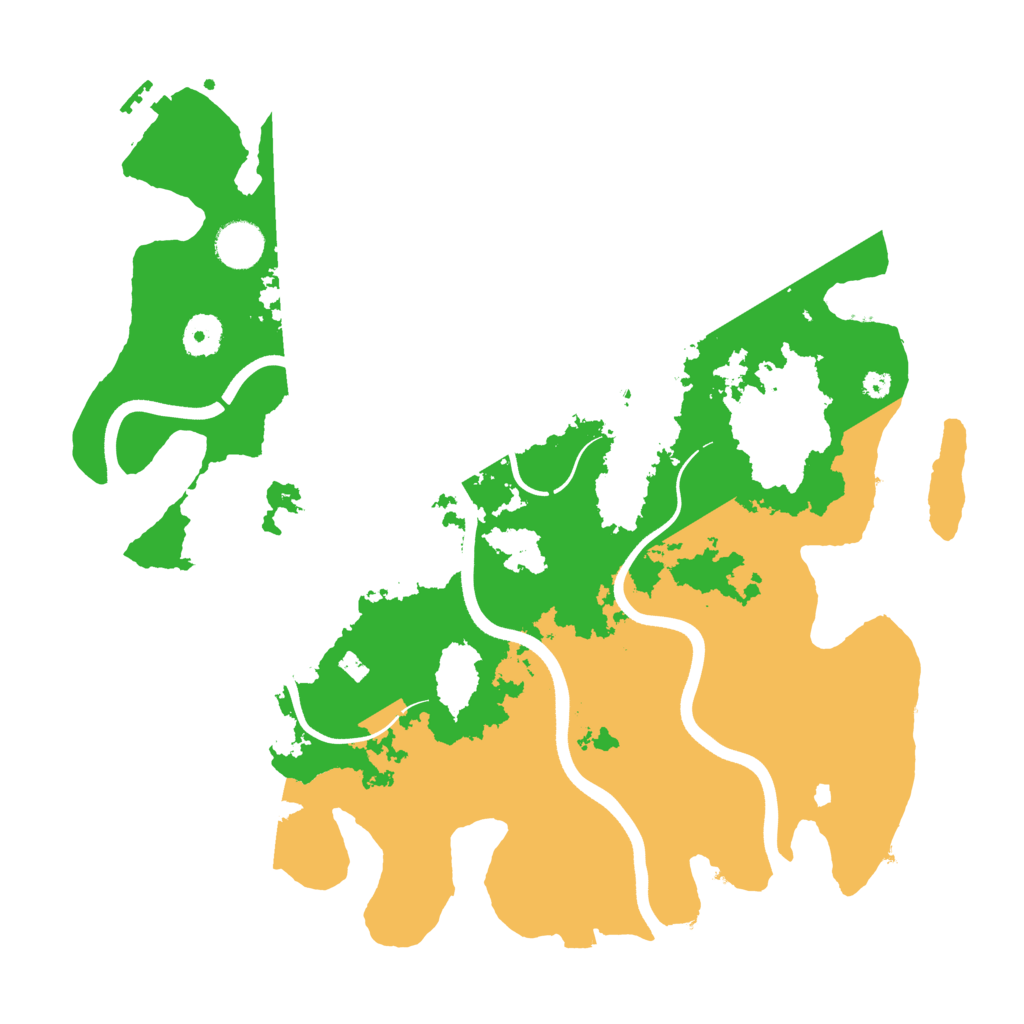 Biome Rust Map: Procedural Map, Size: 3750, Seed: 908810154