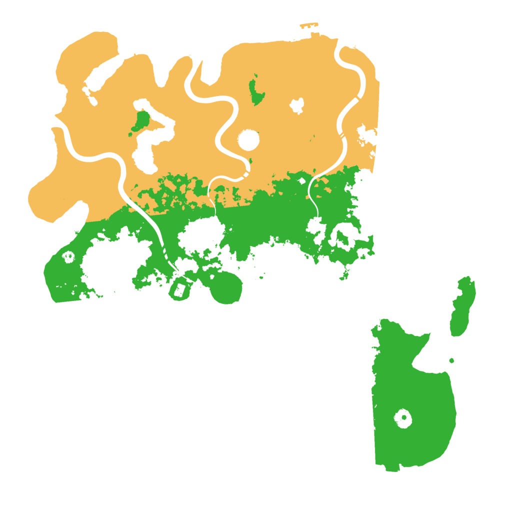 Biome Rust Map: Procedural Map, Size: 4250, Seed: 2020593766