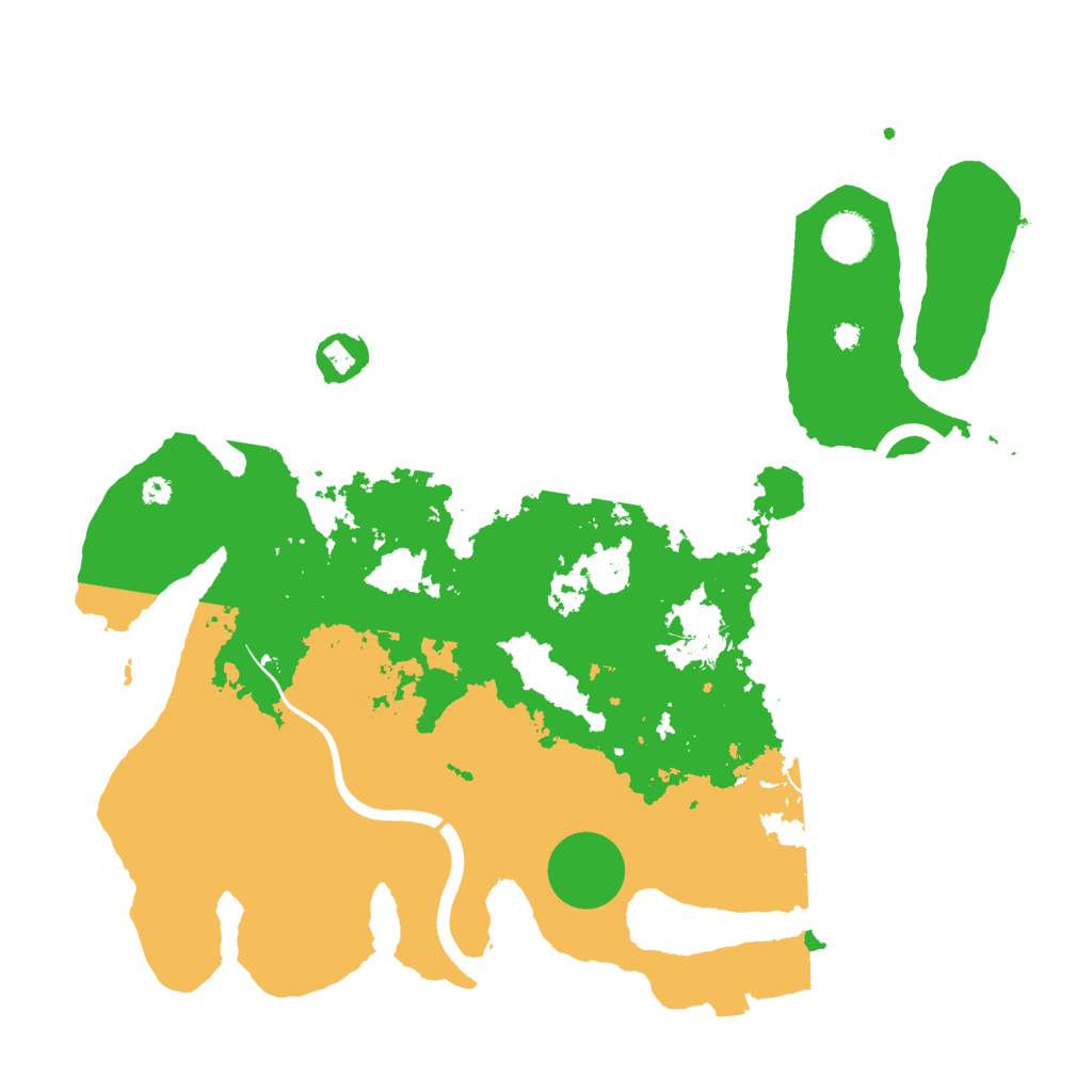 Biome Rust Map: Procedural Map, Size: 3750, Seed: 1125820311