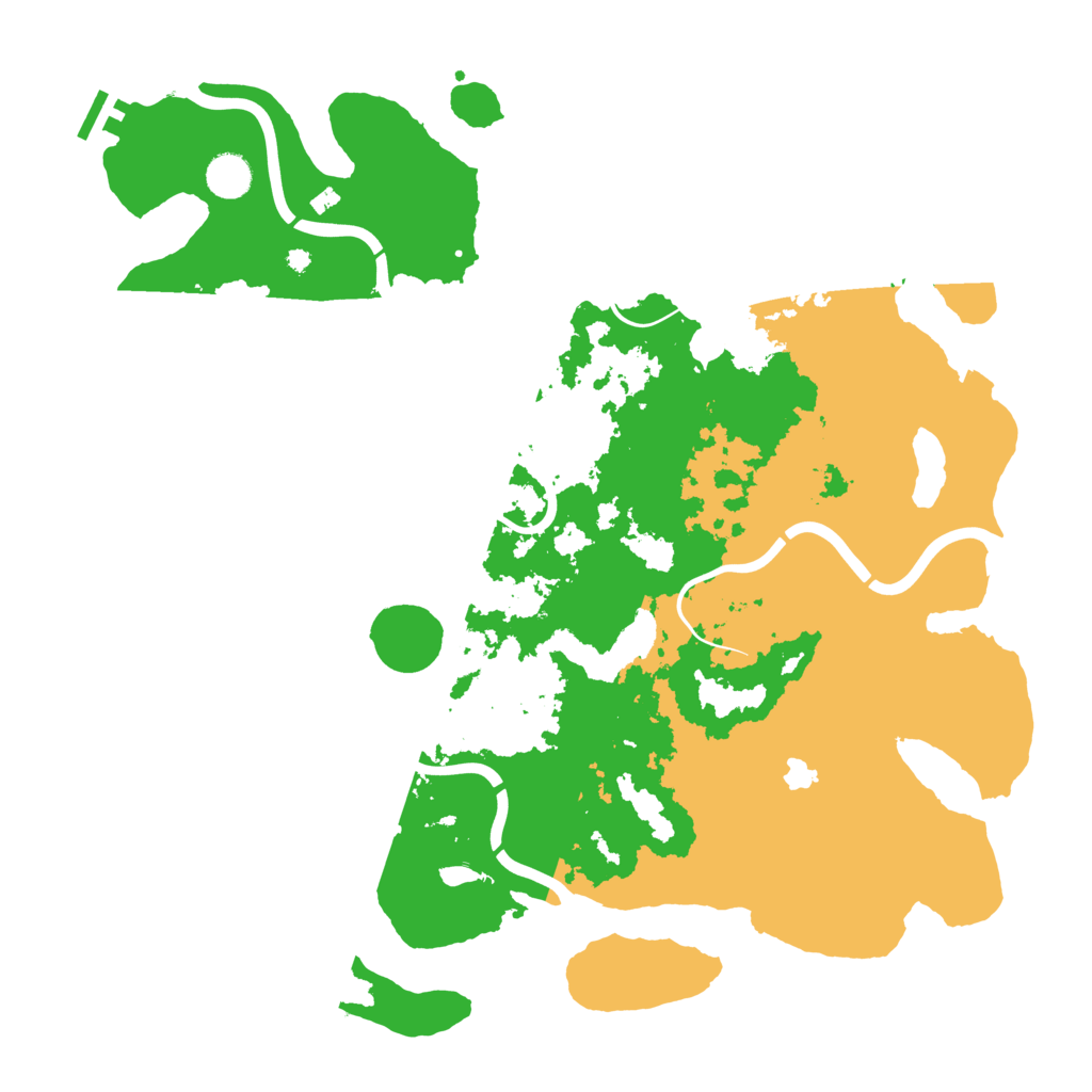Biome Rust Map: Procedural Map, Size: 4250, Seed: 1163157610