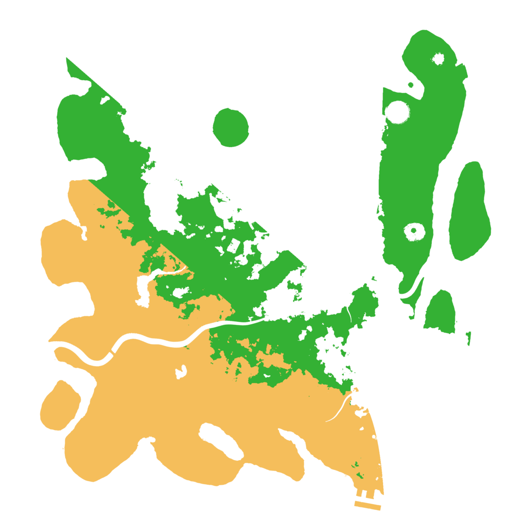Biome Rust Map: Procedural Map, Size: 4000, Seed: 1873276723