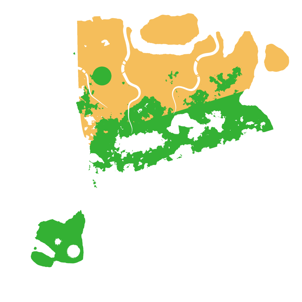 Biome Rust Map: Procedural Map, Size: 4250, Seed: 592403624
