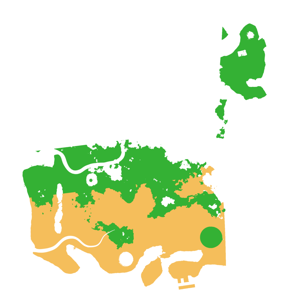 Biome Rust Map: Procedural Map, Size: 3750, Seed: 2139123331