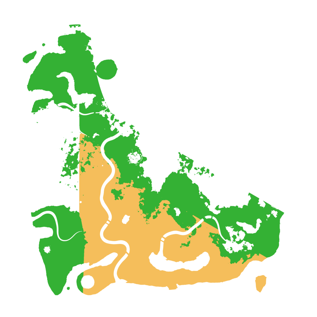 Biome Rust Map: Procedural Map, Size: 4250, Seed: 757814604