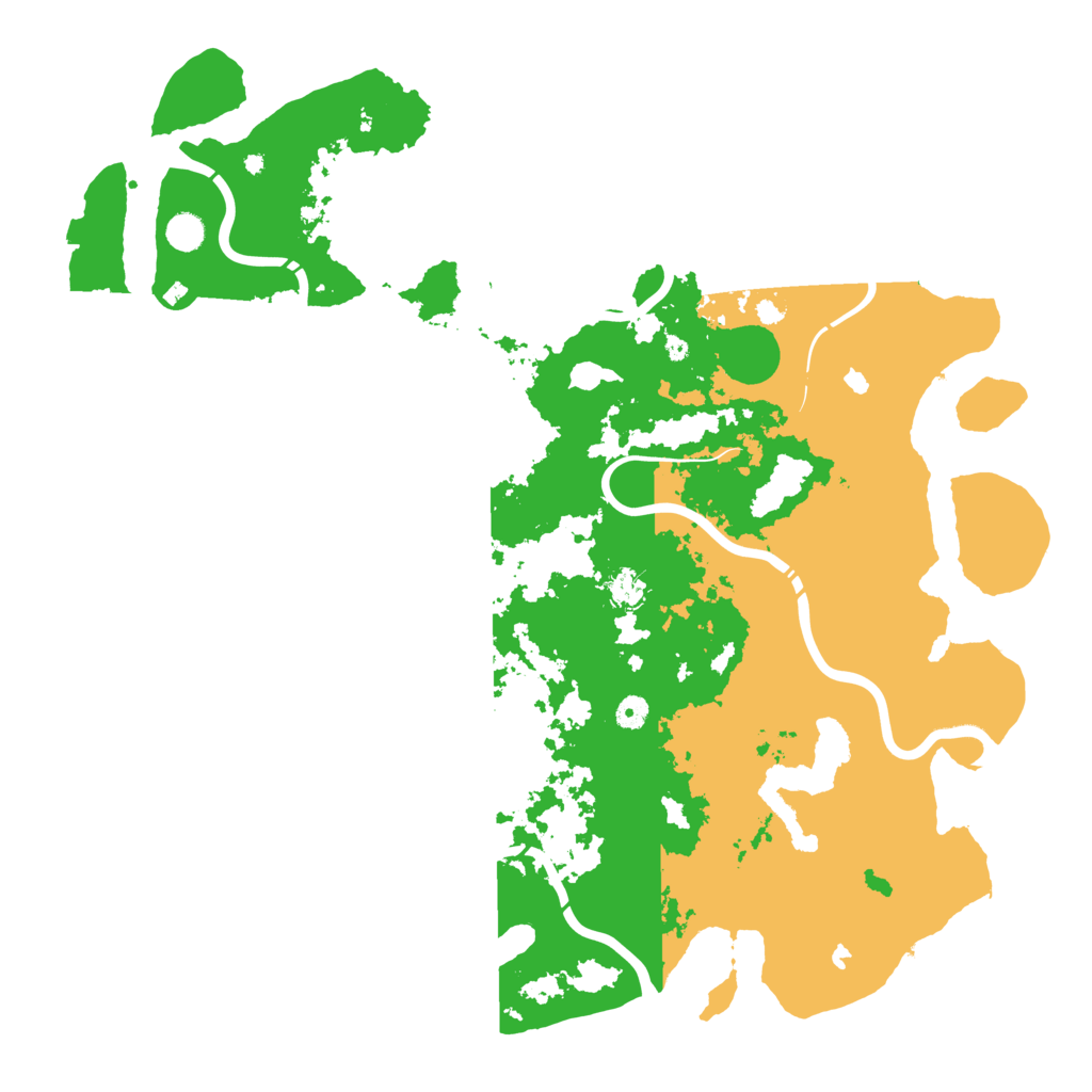 Biome Rust Map: Procedural Map, Size: 5000, Seed: 1536475635