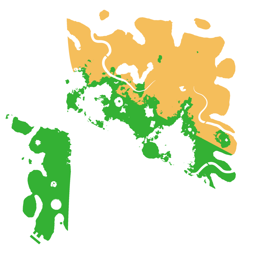 Biome Rust Map: Procedural Map, Size: 4250, Seed: 949481811