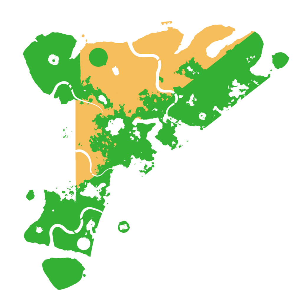 Biome Rust Map: Procedural Map, Size: 4250, Seed: 1539442918