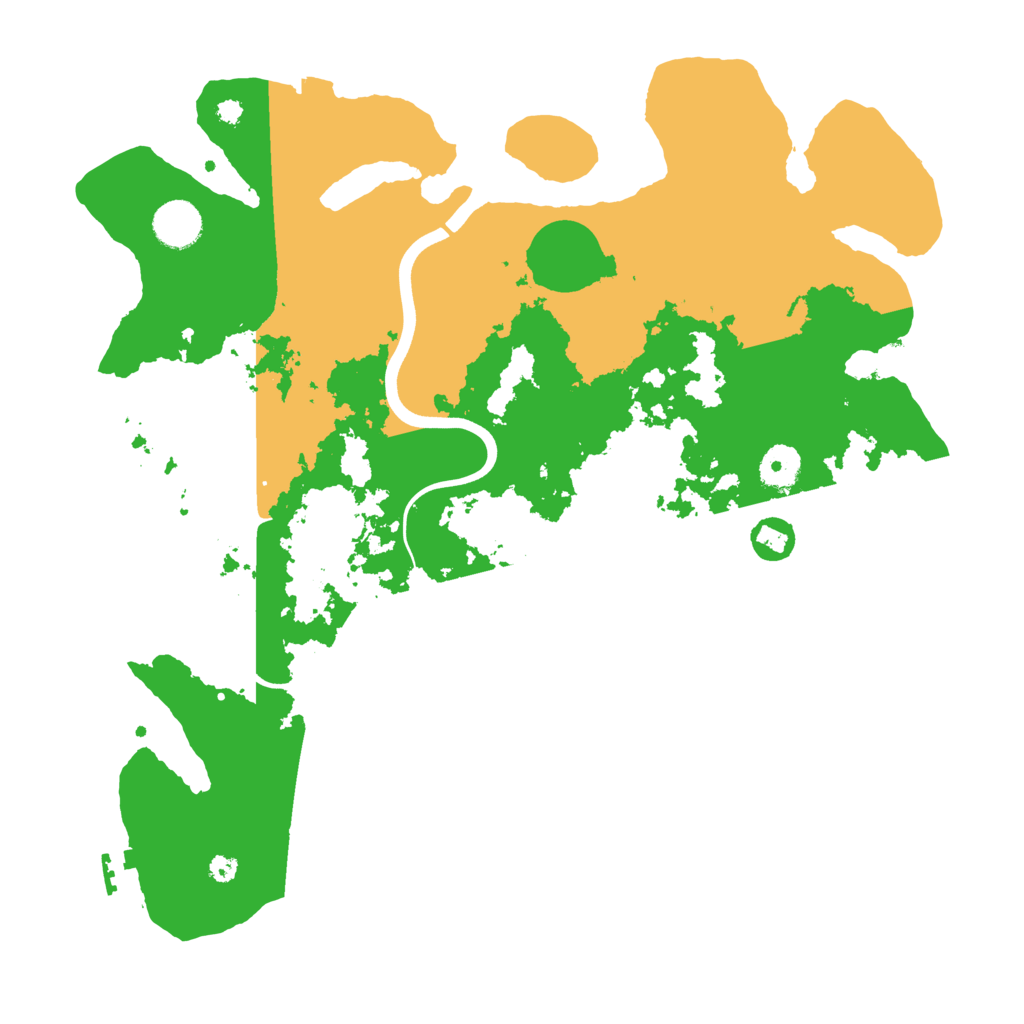 Biome Rust Map: Procedural Map, Size: 3750, Seed: 739939443