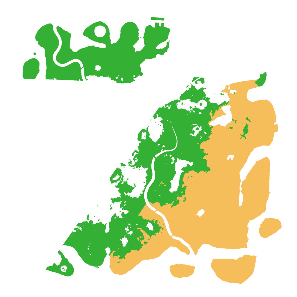Biome Rust Map: Procedural Map, Size: 4500, Seed: 1484905469
