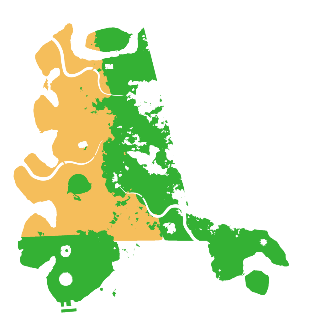 Biome Rust Map: Procedural Map, Size: 4250, Seed: 386767720