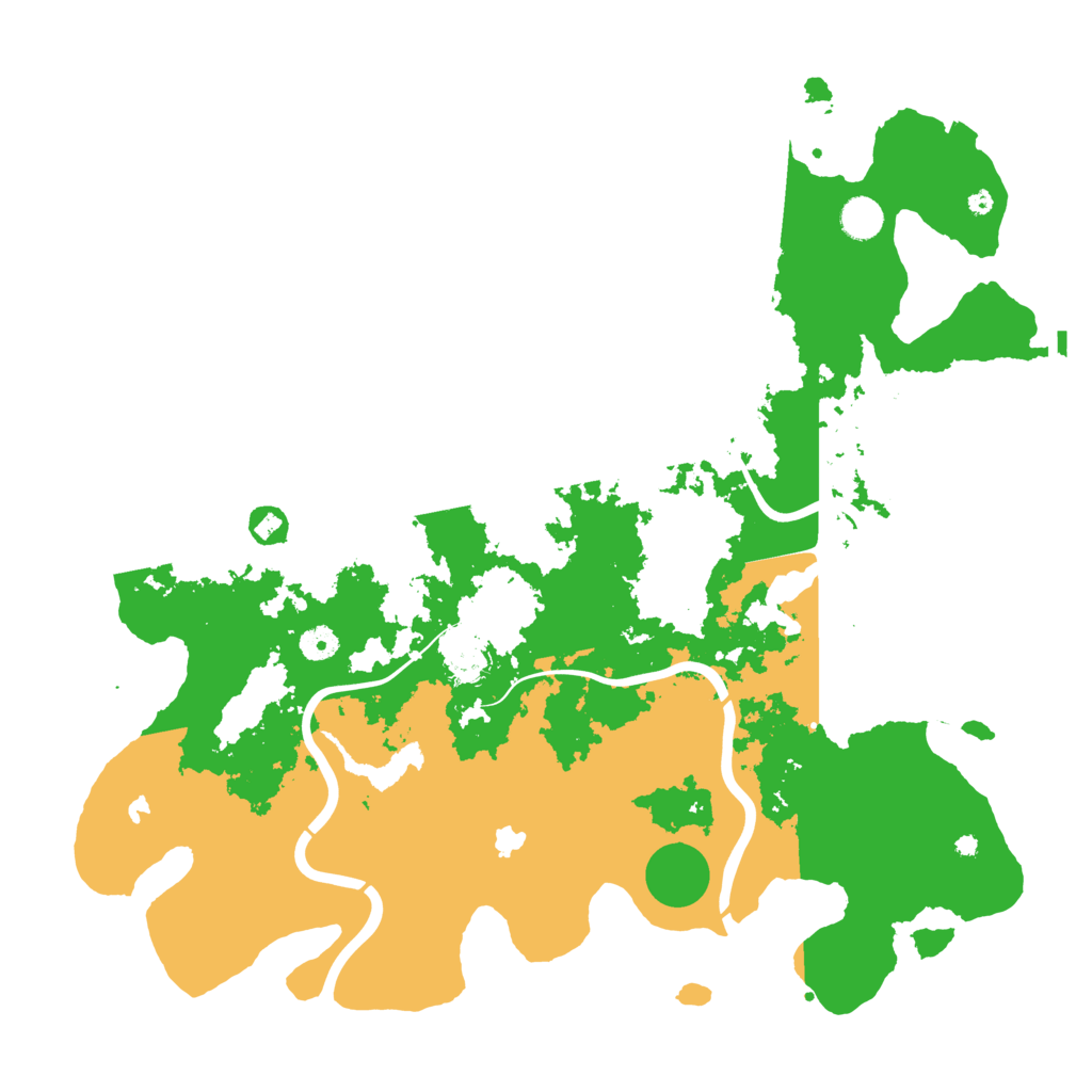 Biome Rust Map: Procedural Map, Size: 4500, Seed: 708778389