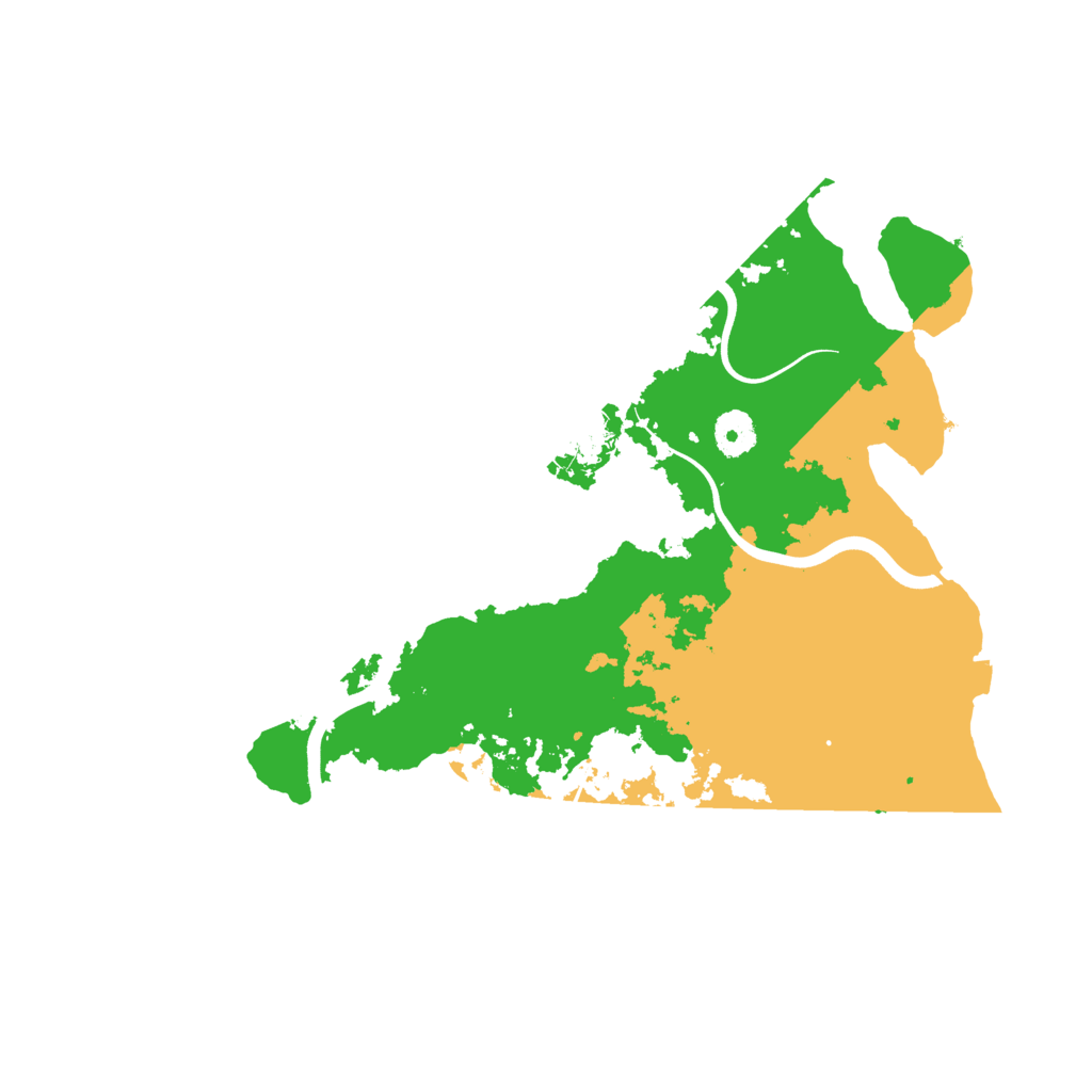 Biome Rust Map: Procedural Map, Size: 3750, Seed: 1408806084