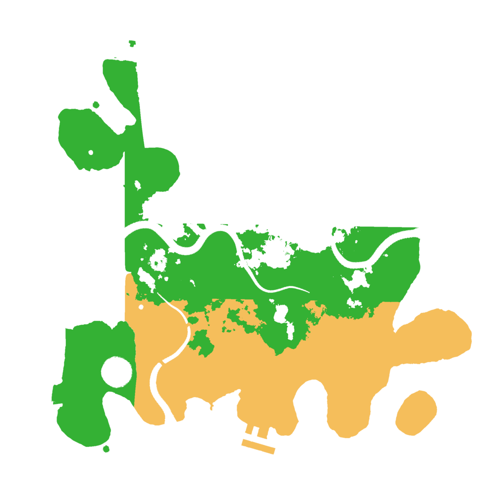 Biome Rust Map: Procedural Map, Size: 3000, Seed: 1814034195