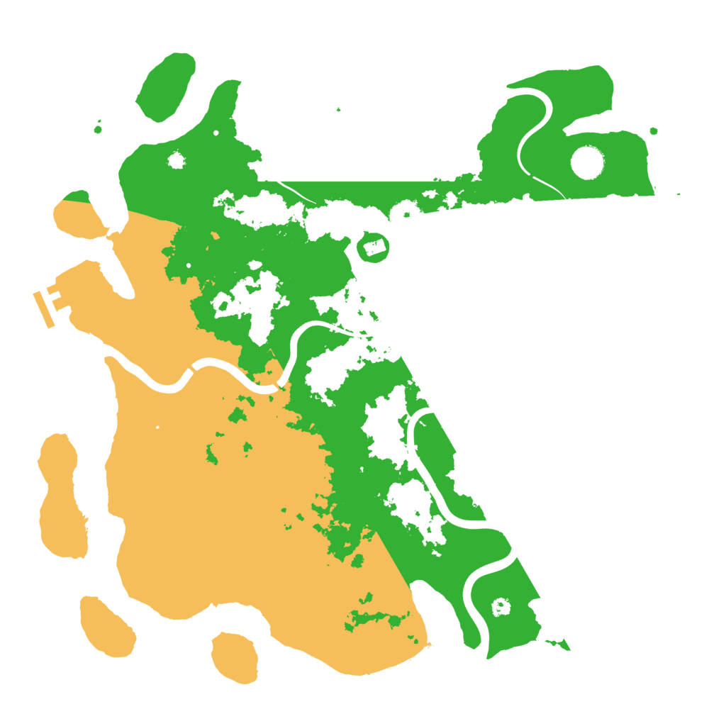 Biome Rust Map: Procedural Map, Size: 3850, Seed: 624833722
