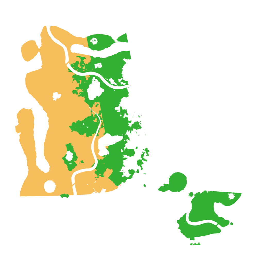 Biome Rust Map: Procedural Map, Size: 4000, Seed: 1557347062