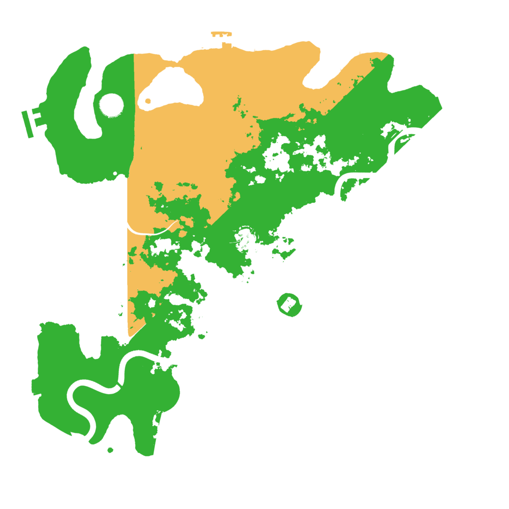 Biome Rust Map: Procedural Map, Size: 3750, Seed: 290301379