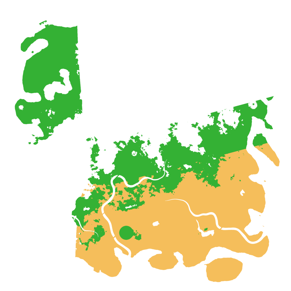 Biome Rust Map: Procedural Map, Size: 5500, Seed: 1154252457