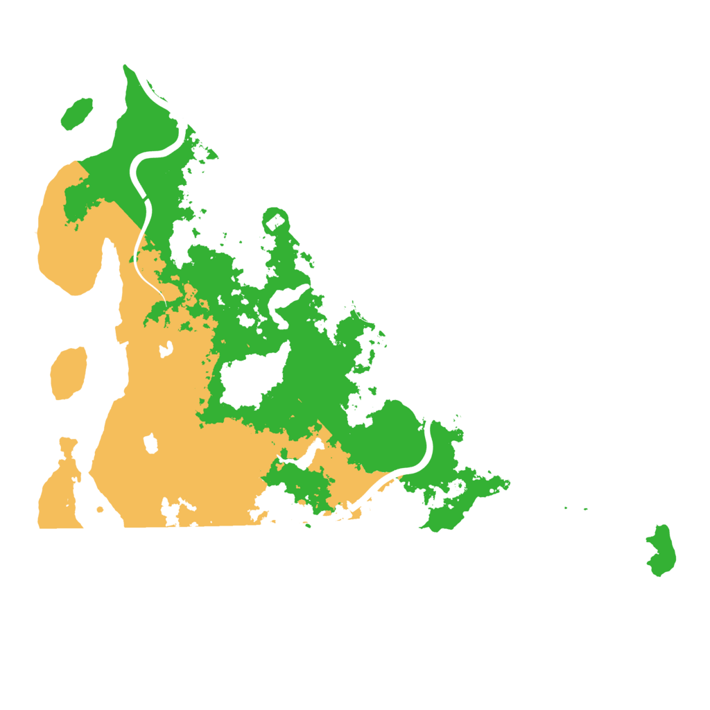 Biome Rust Map: Procedural Map, Size: 4500, Seed: 285969929