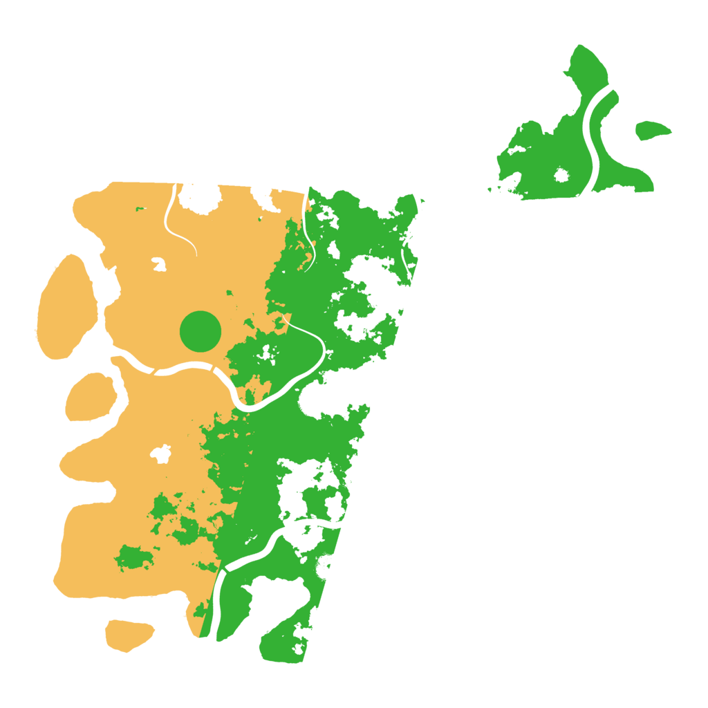 Biome Rust Map: Procedural Map, Size: 4500, Seed: 979742220