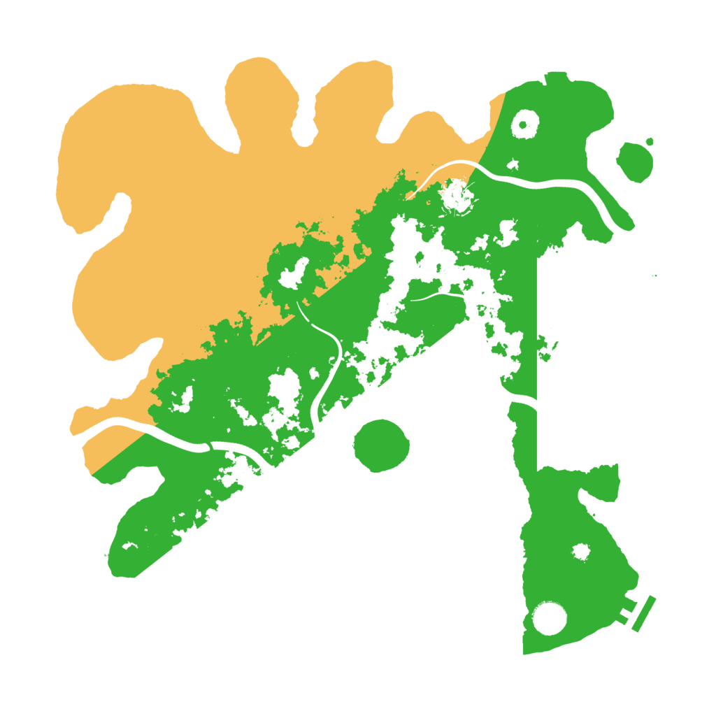 Biome Rust Map: Procedural Map, Size: 3750, Seed: 984549614