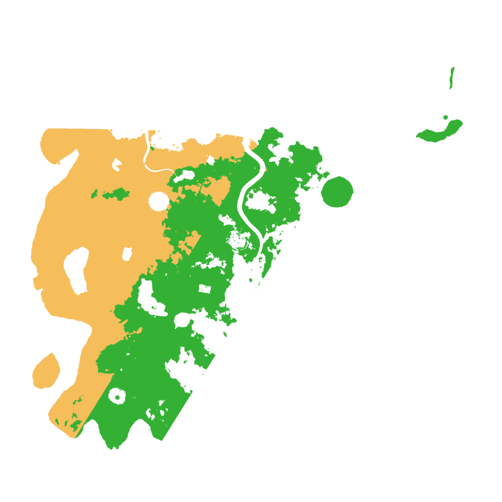 Biome Rust Map: Procedural Map, Size: 4500, Seed: 16956660