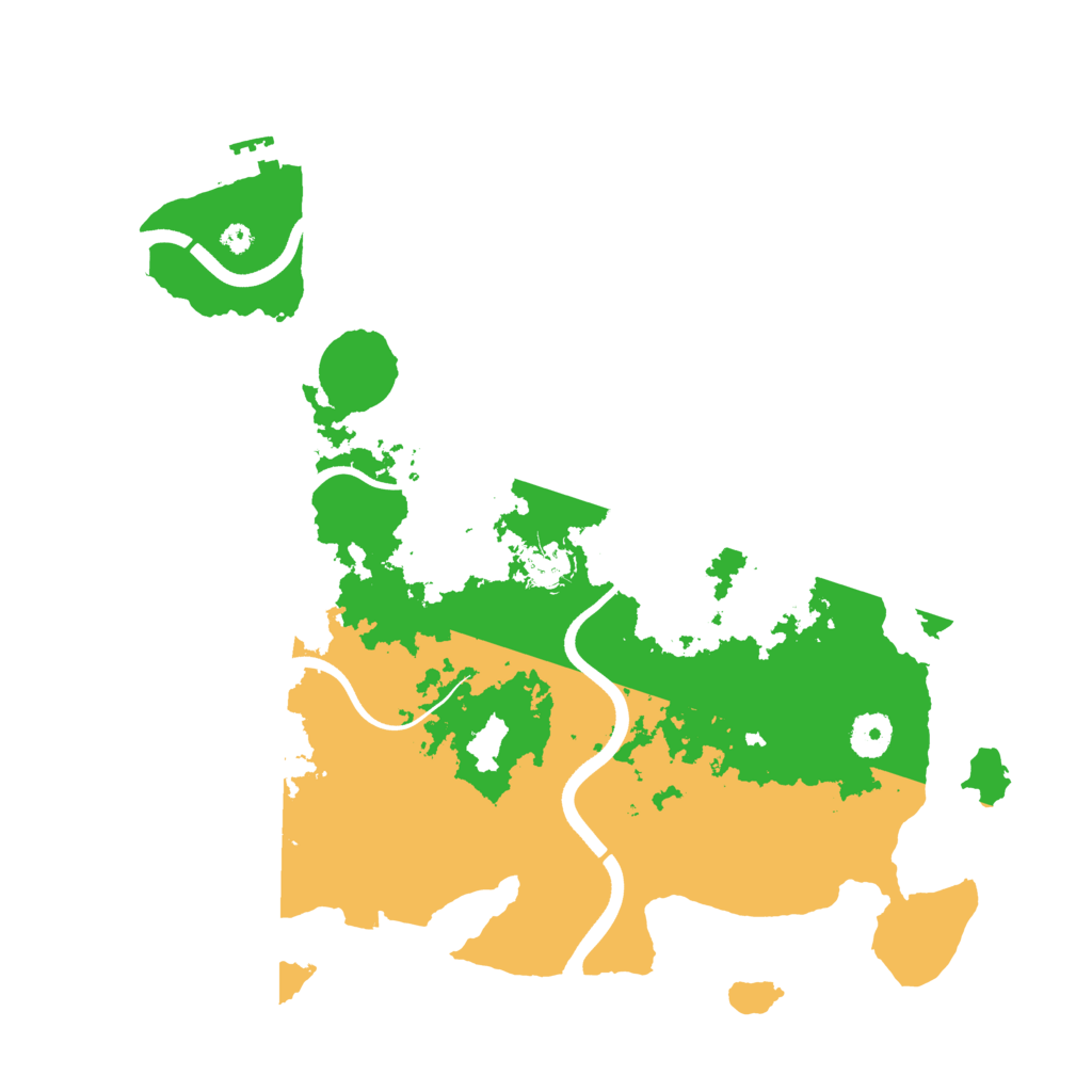 Biome Rust Map: Procedural Map, Size: 3750, Seed: 1018845256