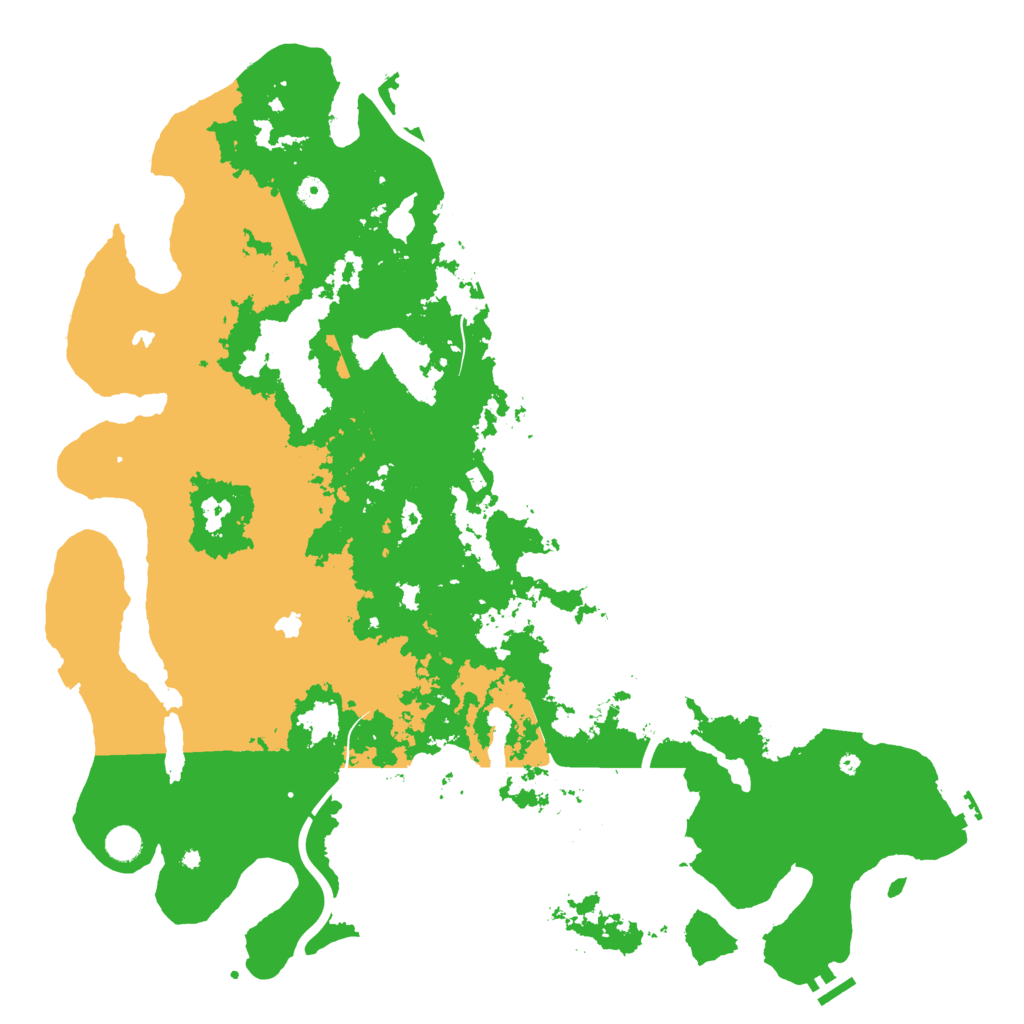 Biome Rust Map: Procedural Map, Size: 5000, Seed: 382689400