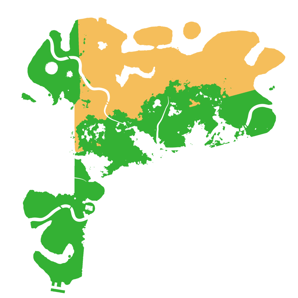 Biome Rust Map: Procedural Map, Size: 4250, Seed: 1571132626
