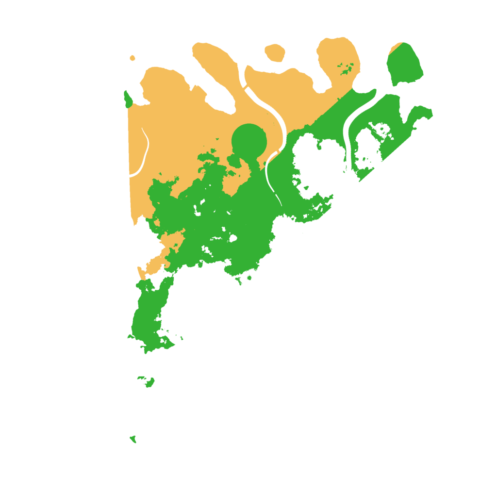 Biome Rust Map: Procedural Map, Size: 3750, Seed: 305005745
