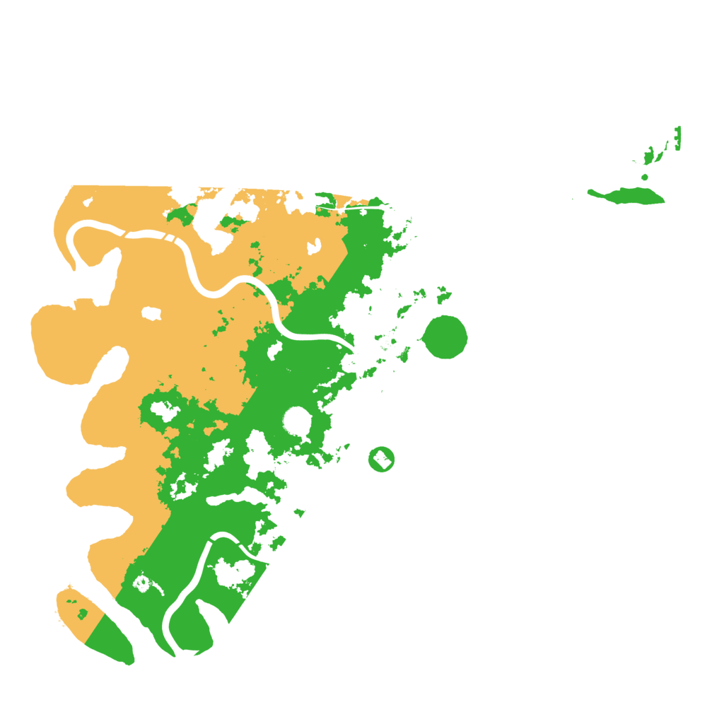 Biome Rust Map: Procedural Map, Size: 4500, Seed: 126354698