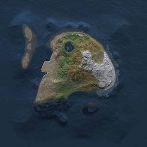 Thumbnail Rust Map: Procedural Map, Size: 1500, Seed: 207862251, 1 Monuments