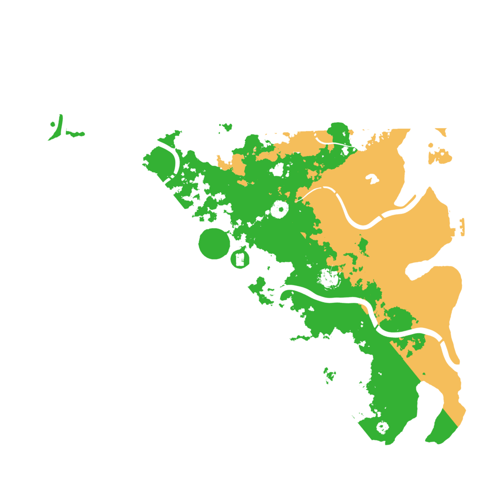 Biome Rust Map: Procedural Map, Size: 4250, Seed: 1058155817