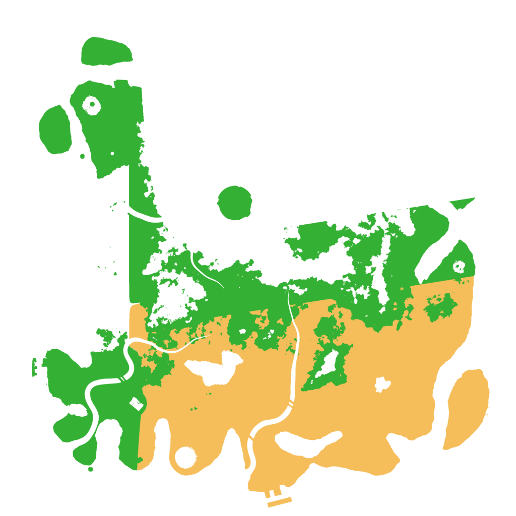 Biome Rust Map: Procedural Map, Size: 4250, Seed: 1796390801