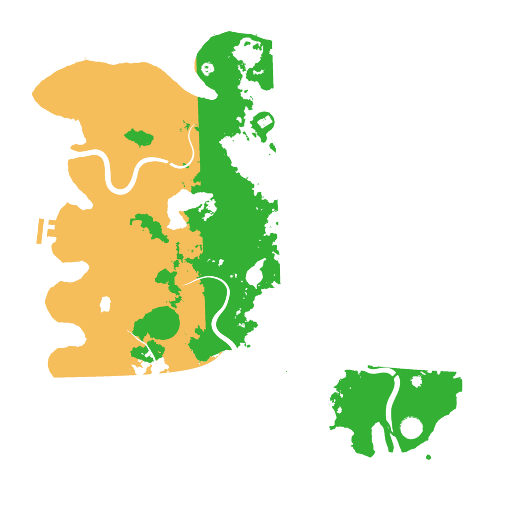 Biome Rust Map: Procedural Map, Size: 4050, Seed: 962315582
