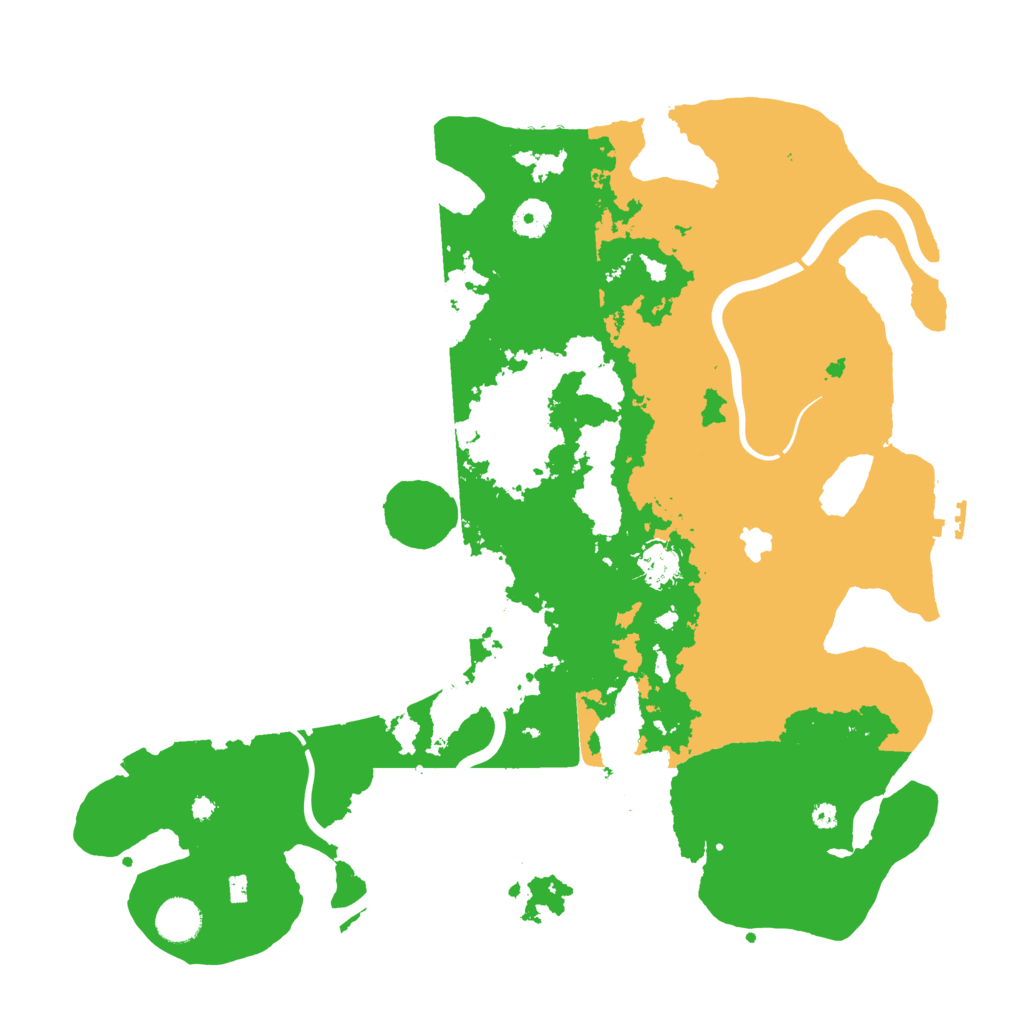 Biome Rust Map: Procedural Map, Size: 4000, Seed: 486328296