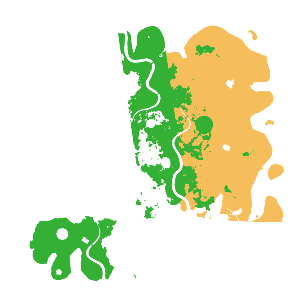 Biome Rust Map: Procedural Map, Size: 4500, Seed: 1207763748