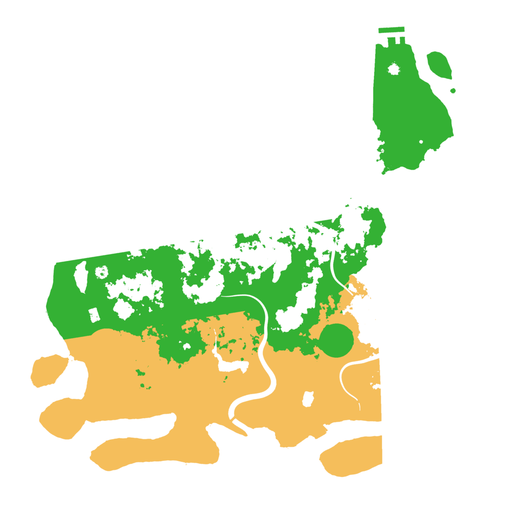 Biome Rust Map: Procedural Map, Size: 4000, Seed: 1325419463