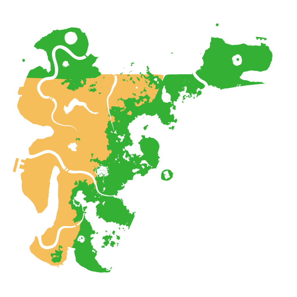 Biome Rust Map: Procedural Map, Size: 4250, Seed: 1087747972