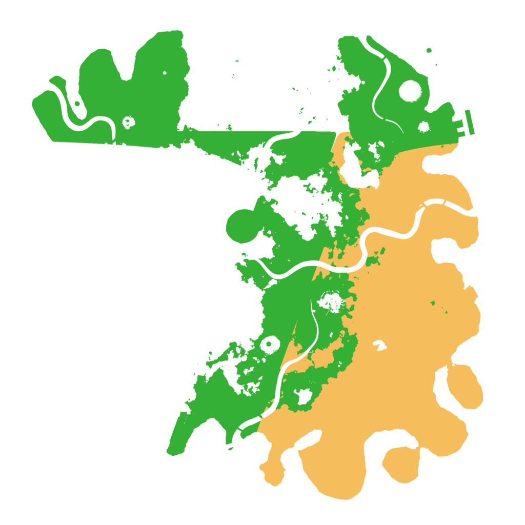 Biome Rust Map: Procedural Map, Size: 4250, Seed: 1920124886