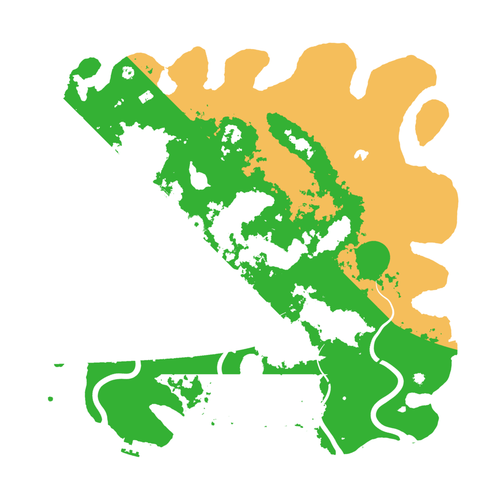 Biome Rust Map: Procedural Map, Size: 4000, Seed: 1909304868