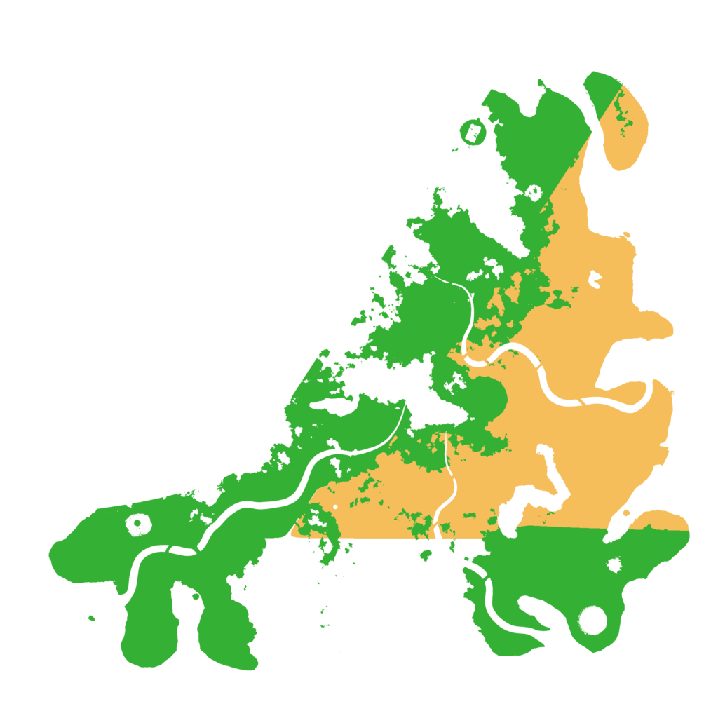 Biome Rust Map: Procedural Map, Size: 4450, Seed: 15010