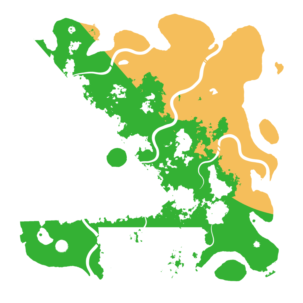 Biome Rust Map: Procedural Map, Size: 4250, Seed: 280529045