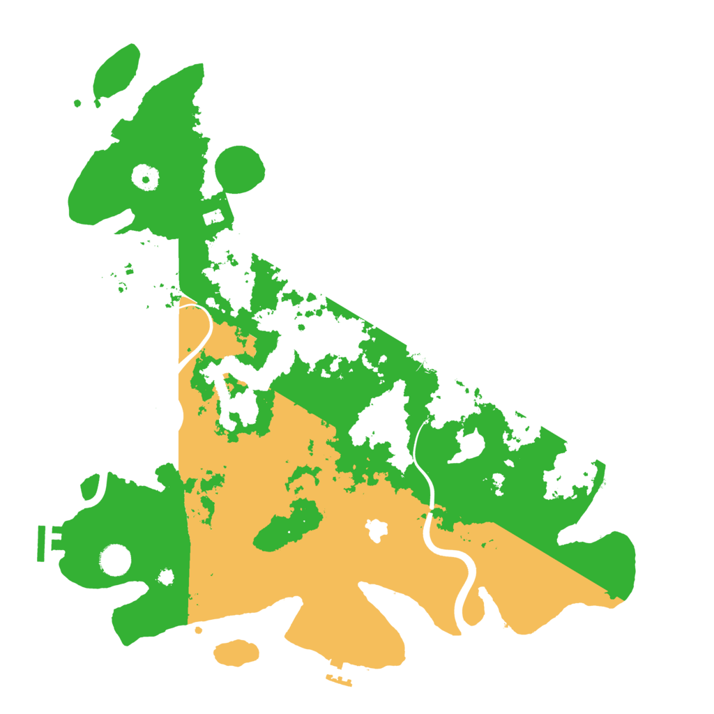 Biome Rust Map: Procedural Map, Size: 4000, Seed: 48198124