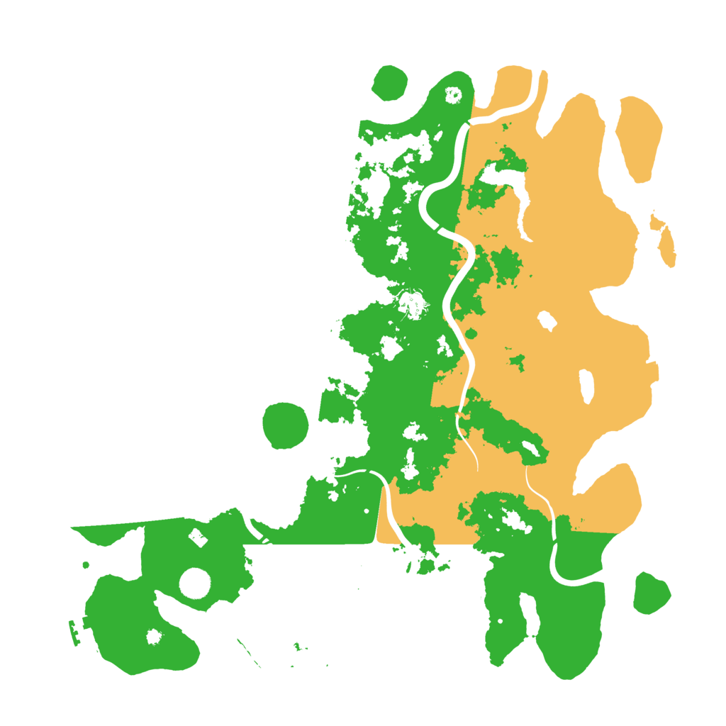 Biome Rust Map: Procedural Map, Size: 4250, Seed: 883027008