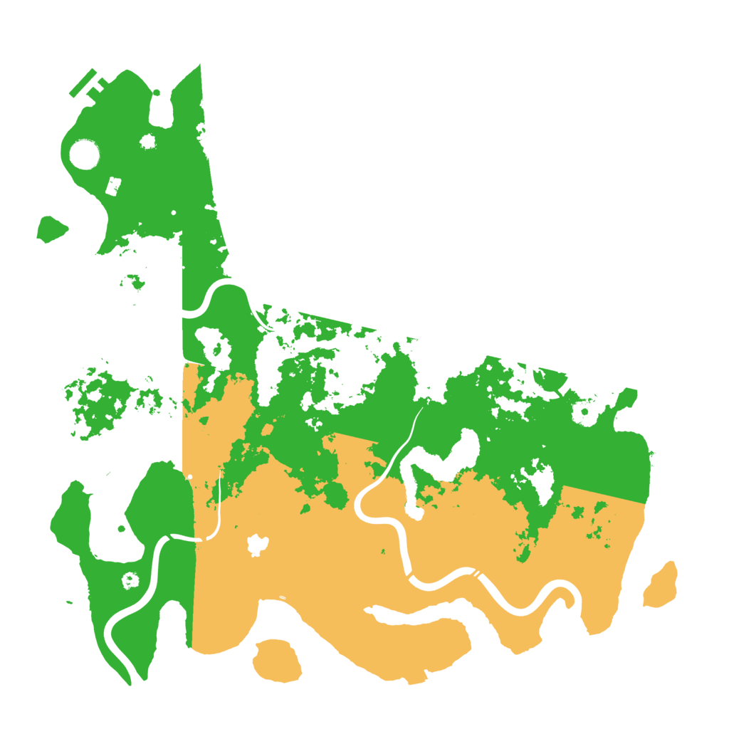Biome Rust Map: Procedural Map, Size: 4250, Seed: 531514395