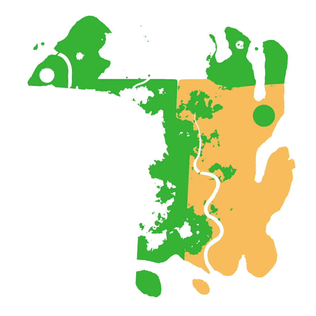 Biome Rust Map: Procedural Map, Size: 3800, Seed: 476510356