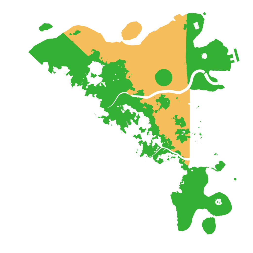 Biome Rust Map: Procedural Map, Size: 3900, Seed: 1730957961