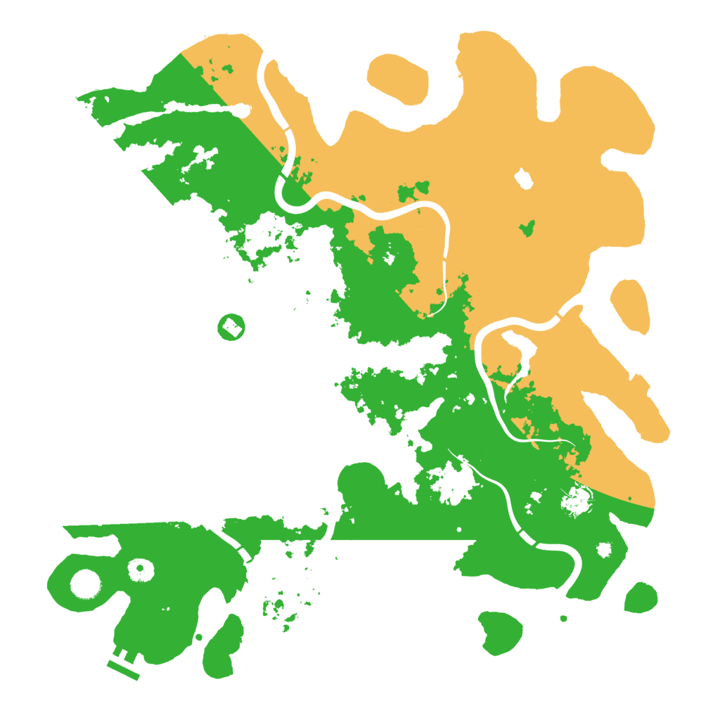 Biome Rust Map: Procedural Map, Size: 4250, Seed: 1798995728