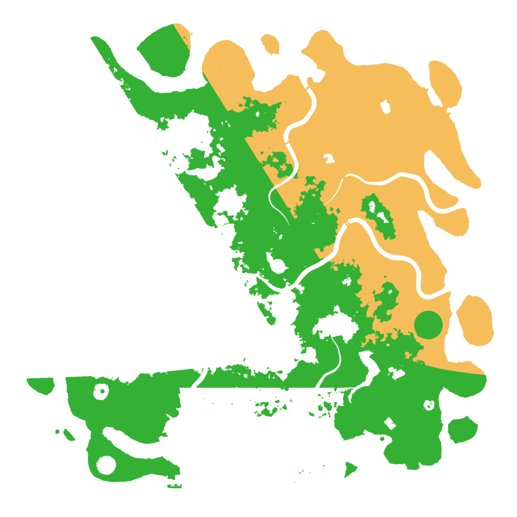 Biome Rust Map: Procedural Map, Size: 4800, Seed: 1485798170