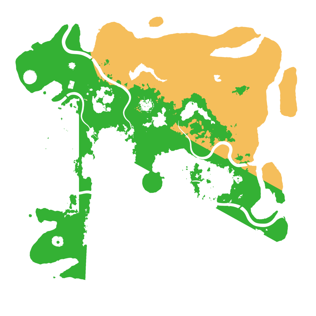 Biome Rust Map: Procedural Map, Size: 4200, Seed: 1569879